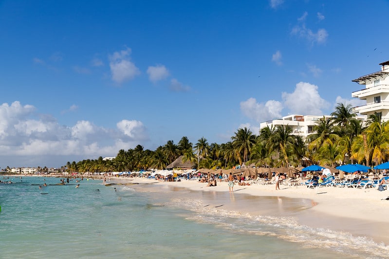 Playa norte isla mujeres