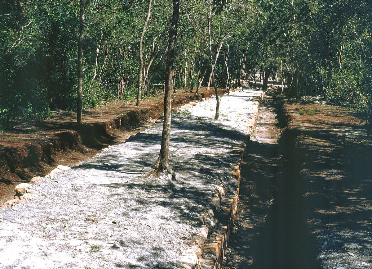 The great Mayan white path
