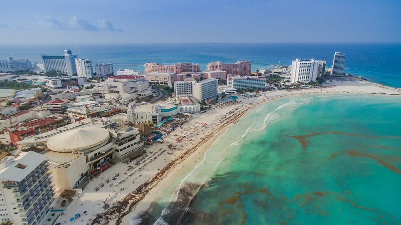 top beaches cancun