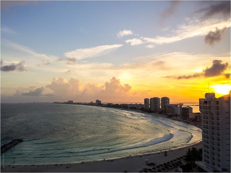 Best places to watch the sunset in Cancun