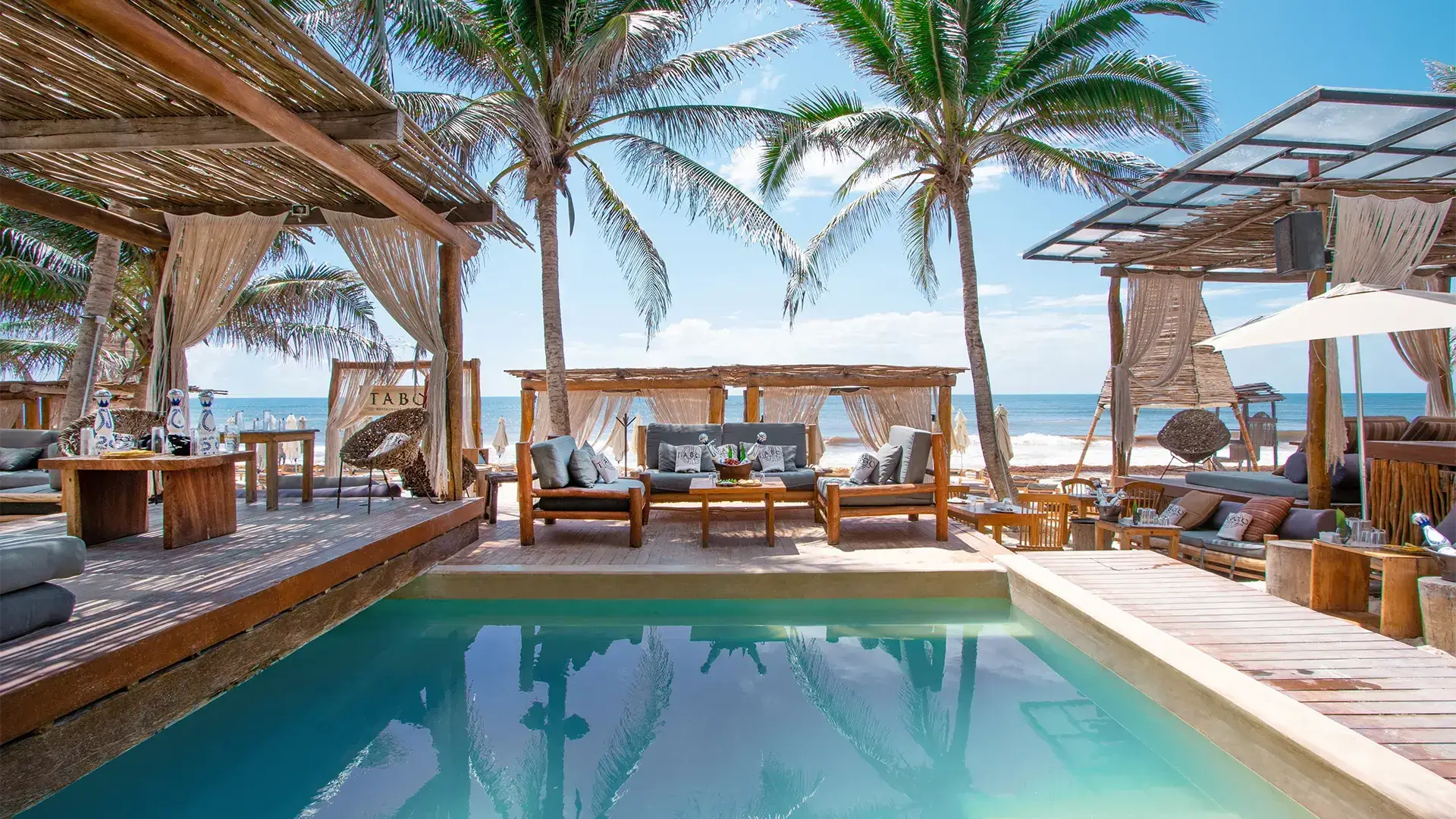 Best beach clubs in Tulum