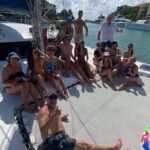 Party sun net catamaran