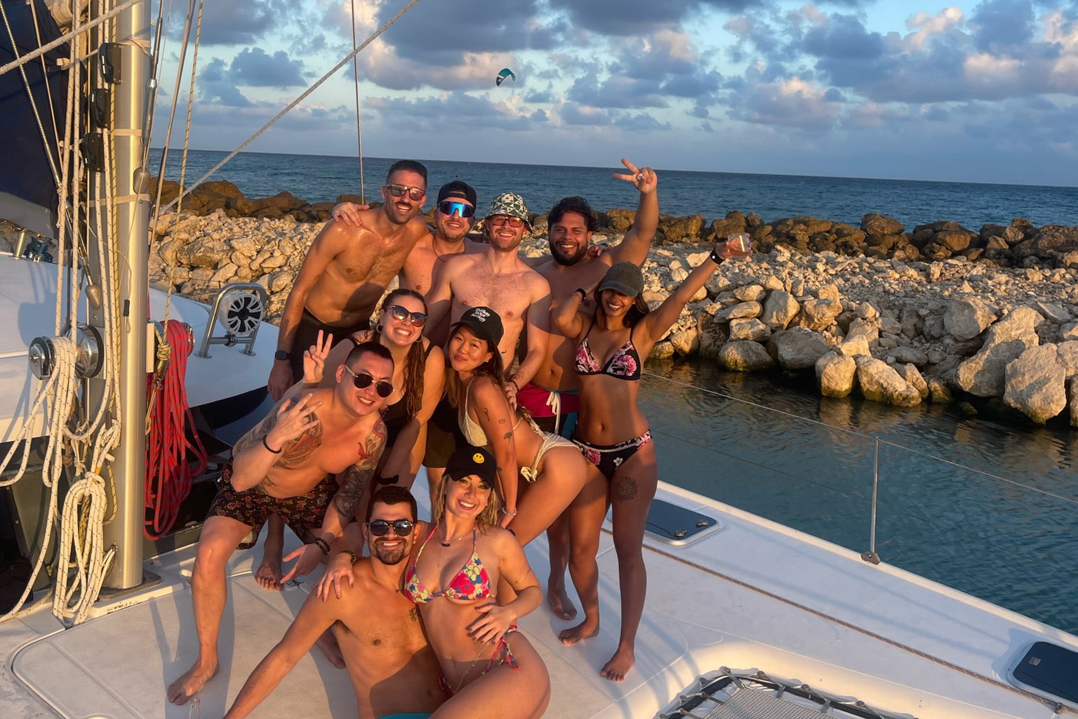 catamaran party