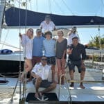 family fun on catamaran