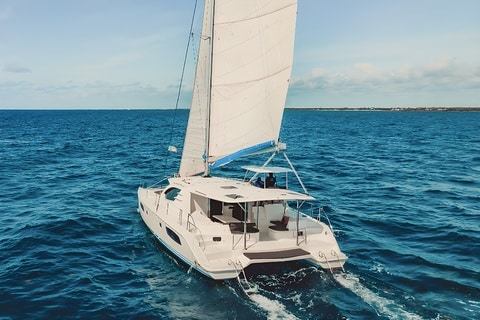 luxury sailing catamaran
