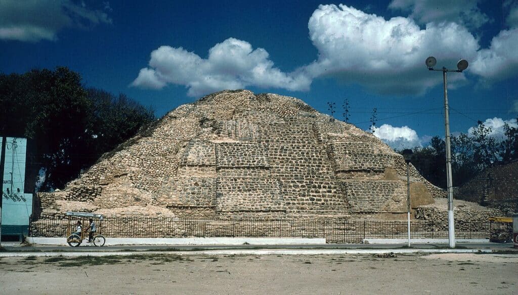 Acanceh ruins in Yucatan