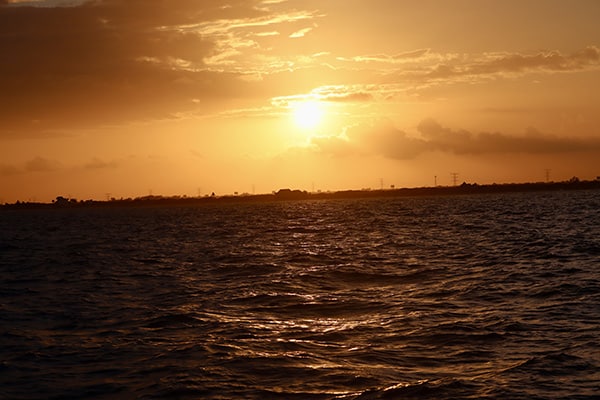 sunset riviera maya