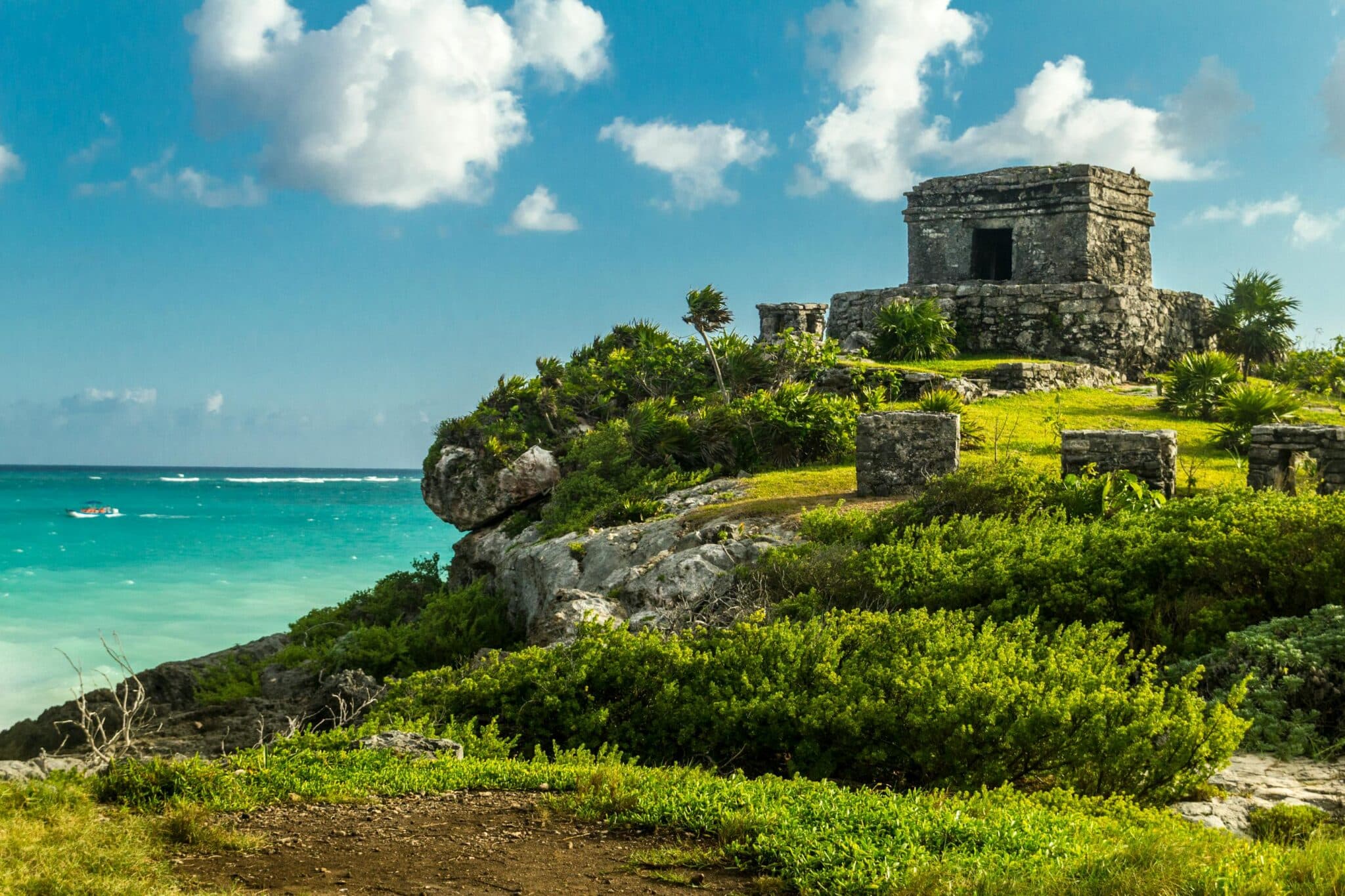 The Wall and Castle of Tulum