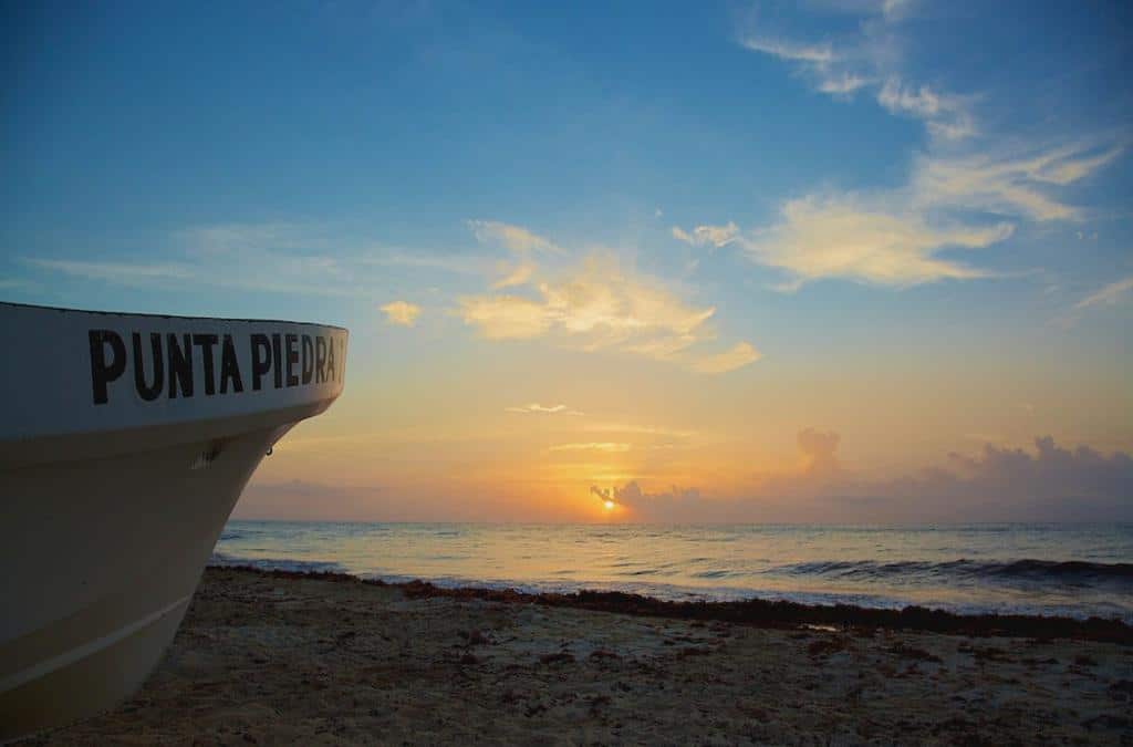 Punta Piedra Beach in Tulum