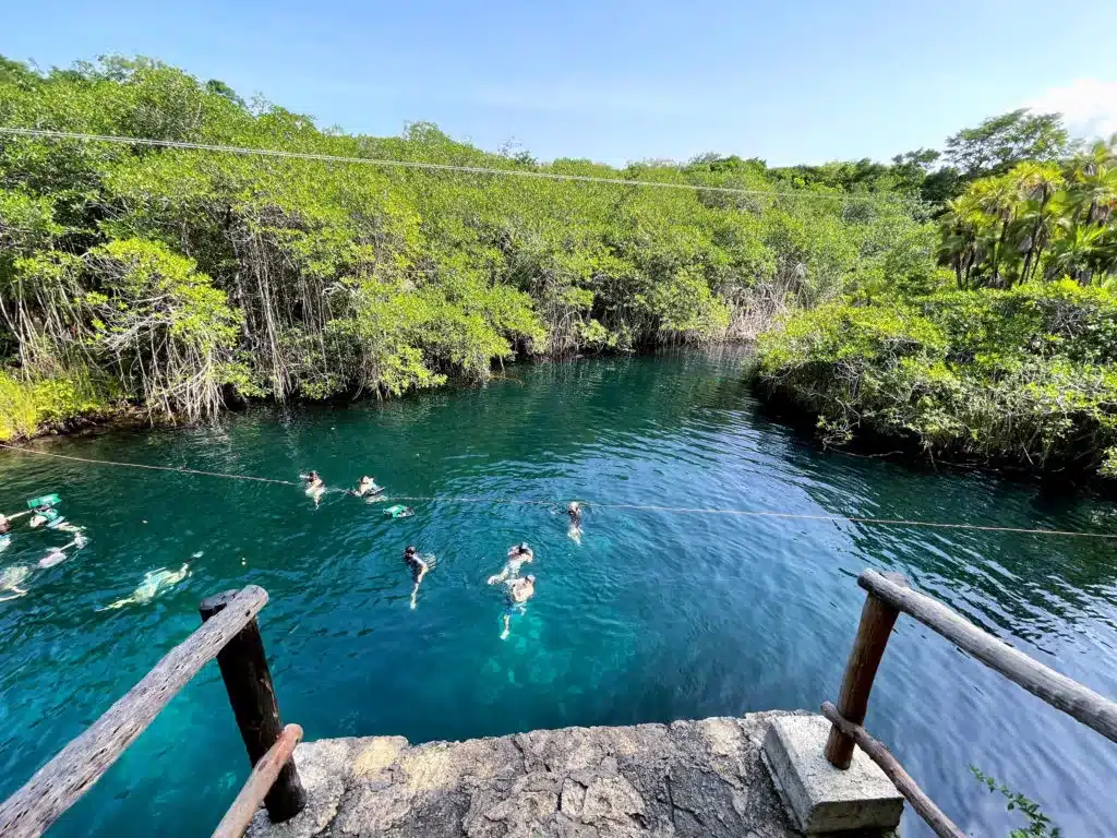 Cenote Jaguar near Xel-Ha