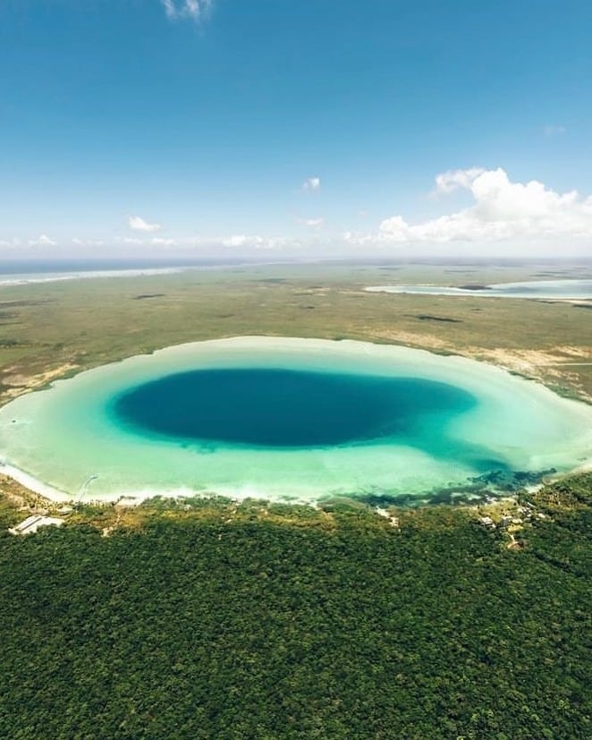 Nopalitos Lagoon Near Tulum