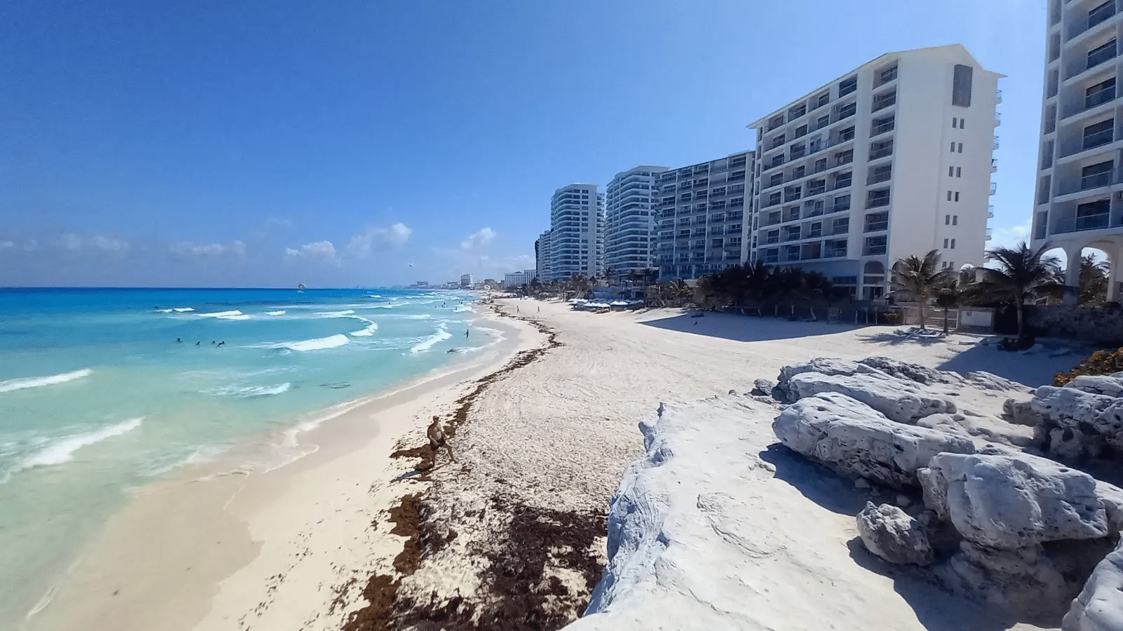 Playa Ancha Beach in Cancún