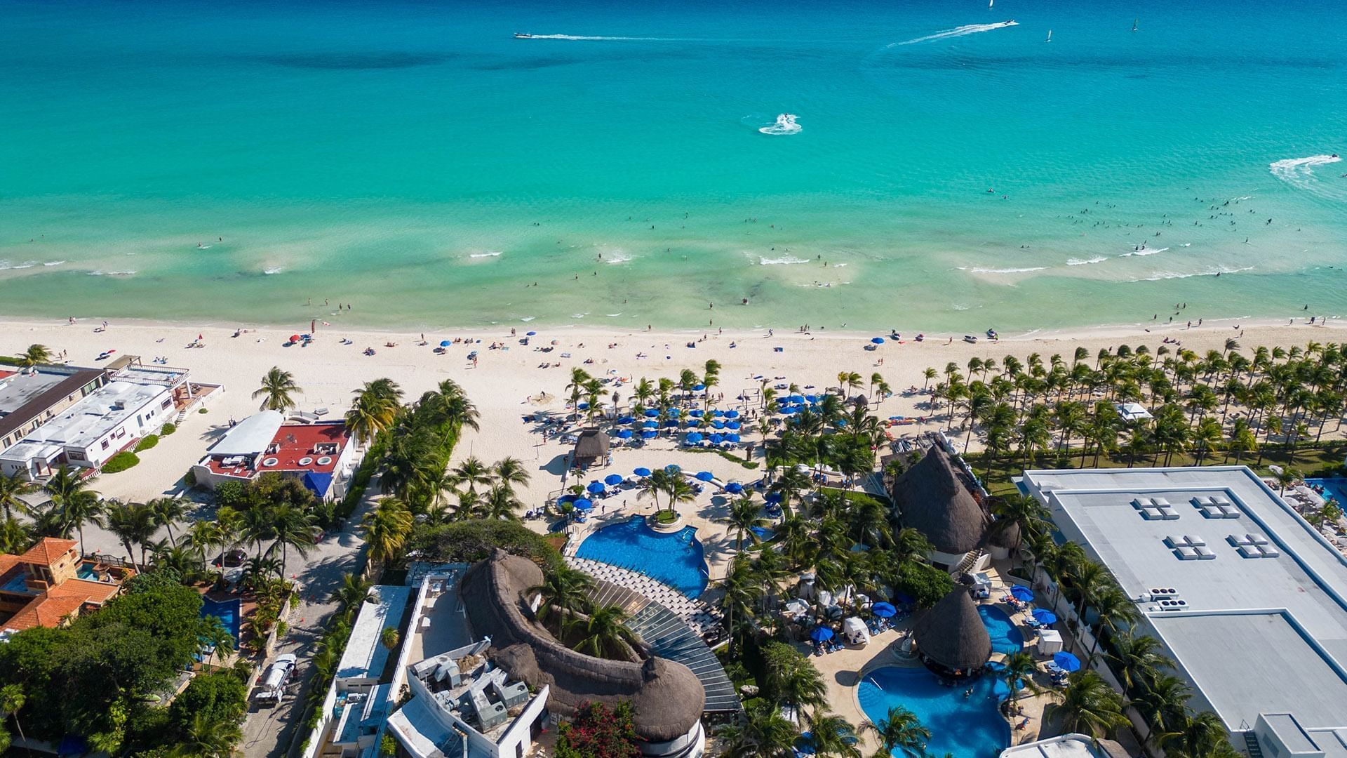 Playacar Beach in Playa del Carmen